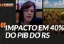 Calor e estiagem afetam a economia do Rio Grande do Sul 