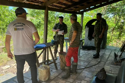 Exército fiscaliza uso de explosivos em garimpos do Norte do RS