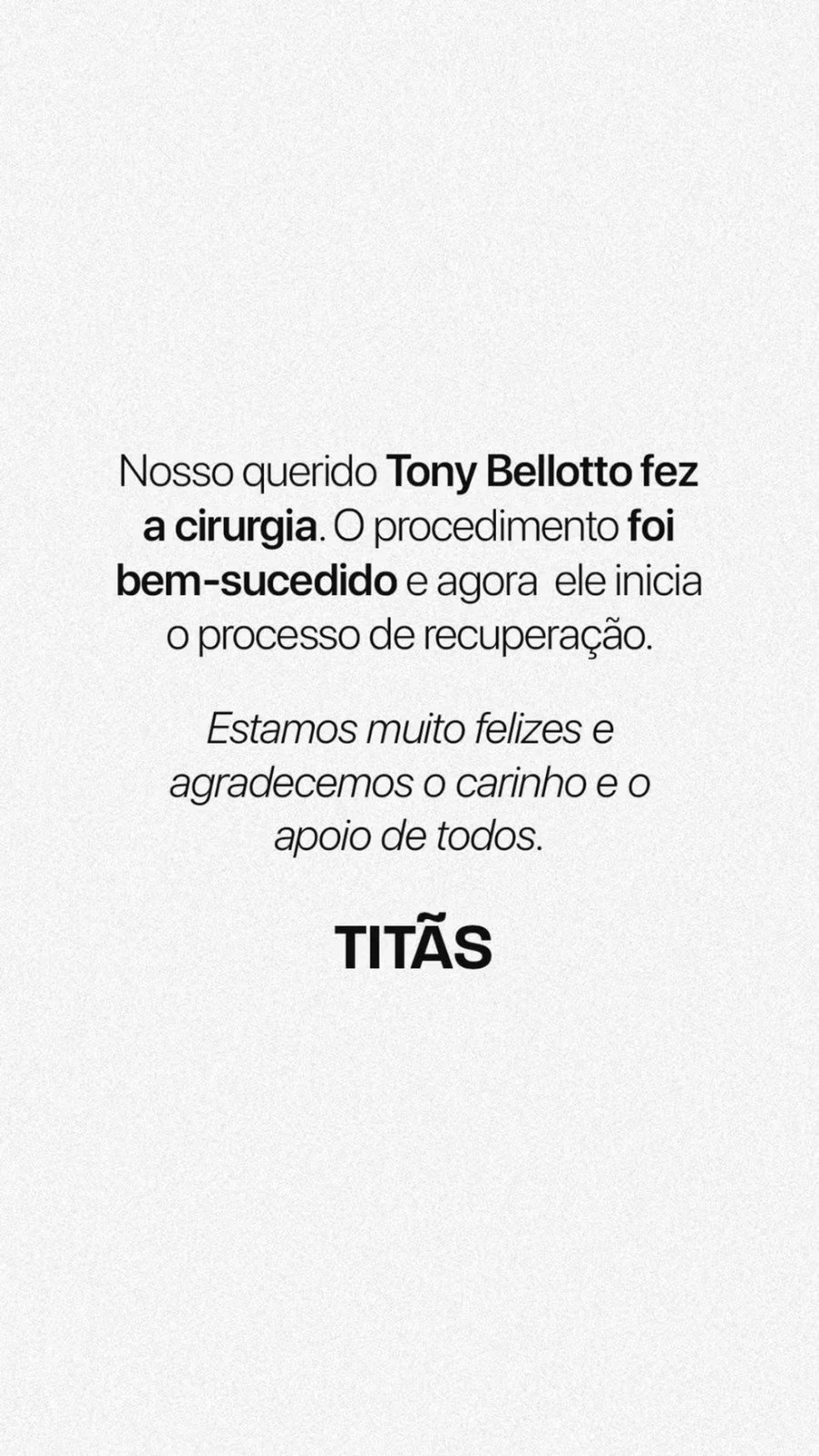 Instagram: @titasoficial/Reprodução