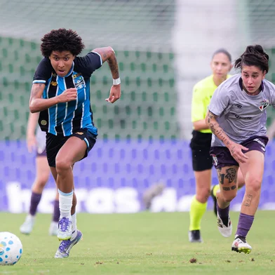 São Paulo x Grêmio no jogo de volta das quartas de final do Brasileirão Feminino, em Campinas<!-- NICAID(16360082) -->