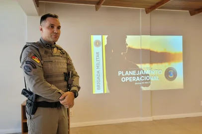 Drones de alta tecnologia e reforço no policiamento vão integrar esquema de segurança da Festa da Uva em Caxias do Sul.<!-- NICAID(16220176) -->