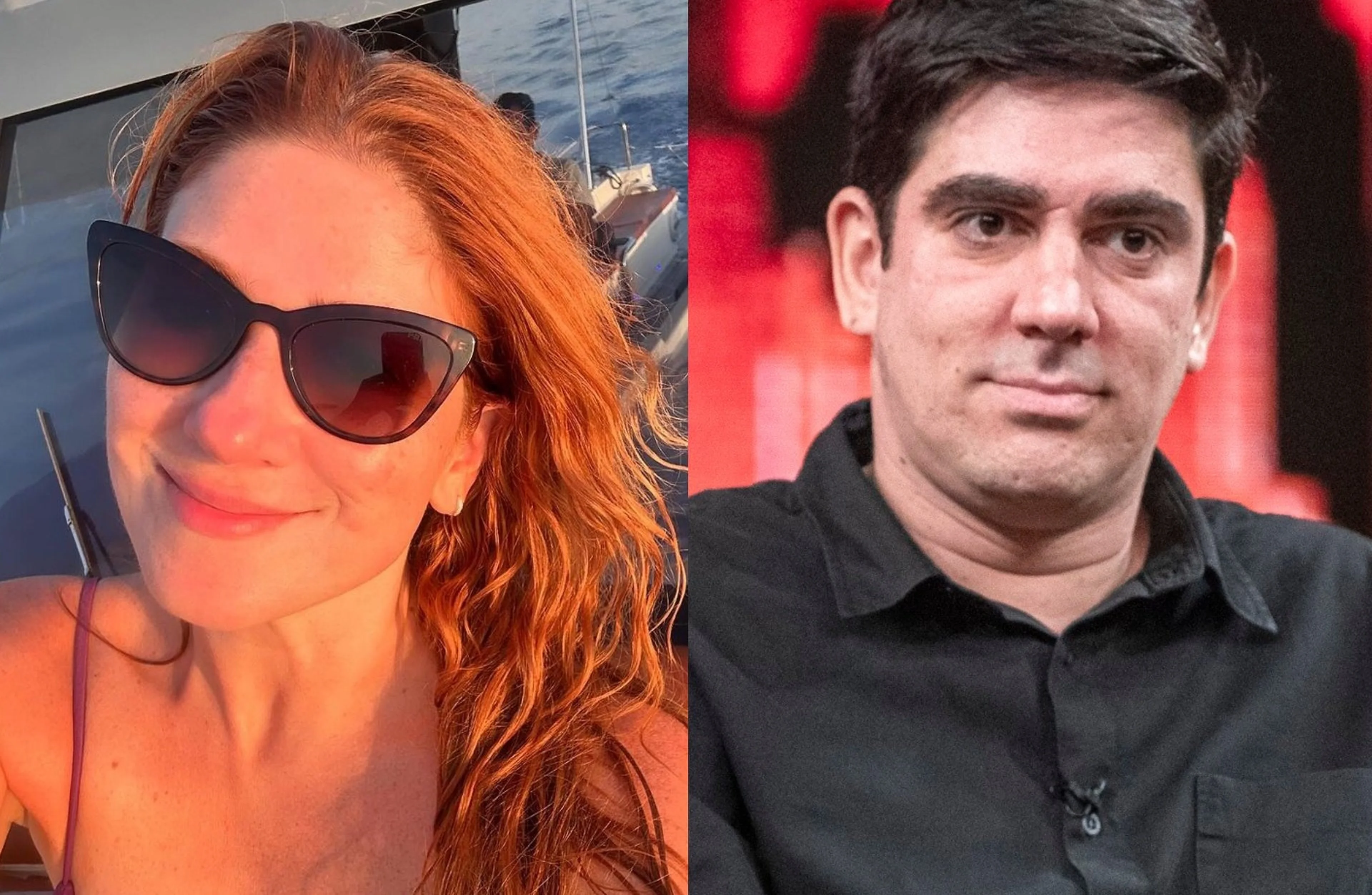 Montagem sobre fotos de @danicalabresa e Fábio Rocha/Reprodução, Instagram e Globo , Divulgação