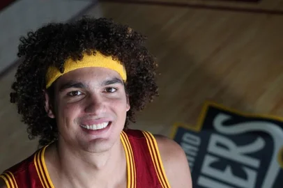 Brasileiro Anderson Varejão, jogador do Cleveland Cavaliers, da NBA.