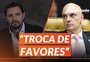 O que se sabe sobre a troca de mensagens de Vorcaro e Moraes antes da prisão do banqueiro