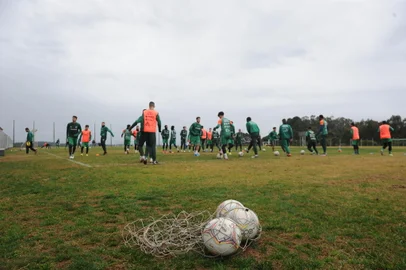 CAXAIS DO SUL, RS, BRASIL (08/06/2021)CT do Juventude para treino do time de Aspirantes que vai disputar o Brasileirão a partir dessa semana.  (Antonio Valiente/Agência RBS)<!-- NICAID(14803652) -->