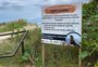 Placas no Litoral reforçam medidas de prevenção e alertam veranistas sobre a gripe aviária  