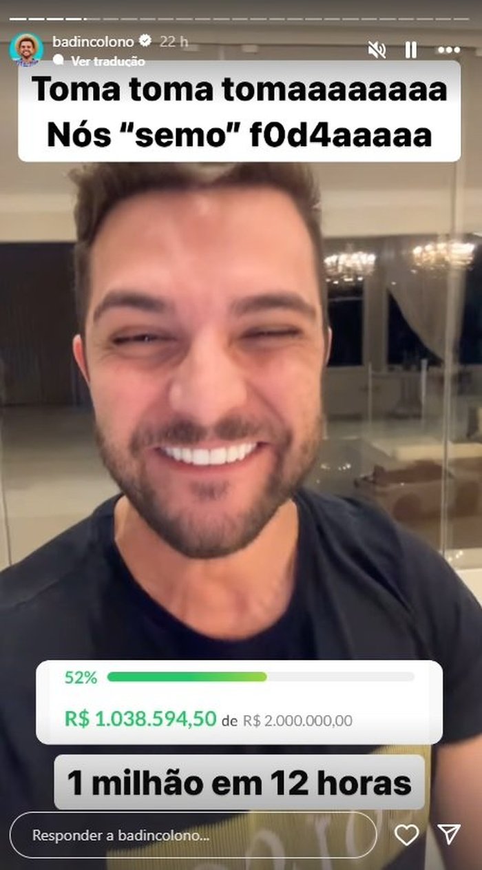 @badincolono / Reprodução, Instagram
