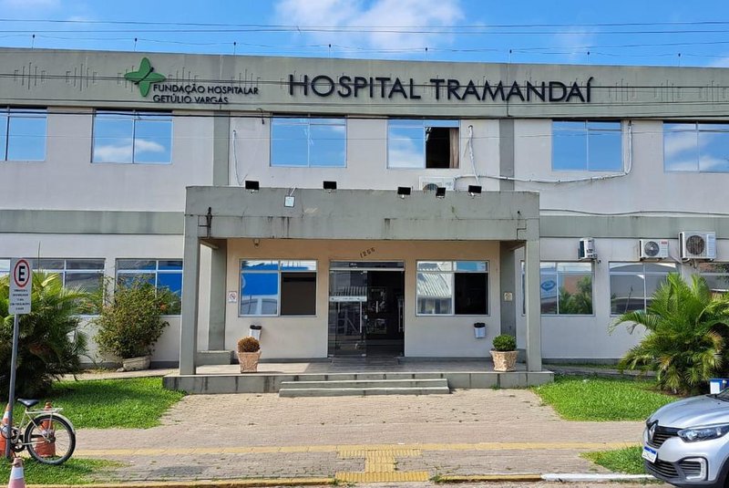 Suspensão do serviço obstétrico do Hospital Tramandaí. Foto: Jeferson Ageitos/ RBS TV<!-- NICAID(15721879) -->