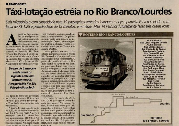 Jornal Pioneiro / Reprodução Jornal Pioneiro / Reprodução