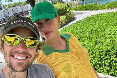 Justin Bieber e Hailey Bieber<!-- NICAID(15824686) -->