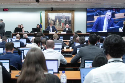 Sessão da Comissão de Constituição e Justiça da Câmara dos Deputados<!-- NICAID(16271103) -->