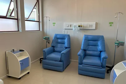 Unidade de Oncologia do Hospital Tacchini em Veranópolis. <!-- NICAID(16090614) -->