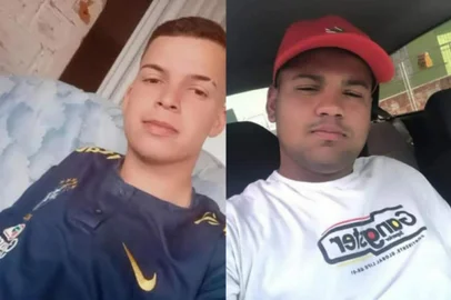 Desaparecidos desde sábado (27), a Polícia Civil de Sobradinho, na região Centro-Serra do RS, está em busca dos jovens Andrei Santos (Direita), de 18 anos, e Henrique Nunes (Esquerda), de 20 anos. Os dois saíram de suas casas na noite de sexta-feira (26) para irem a um baile acompanhados de outros três amigos, na cidade vizinha de Lagoa Bonita do Sul e, desde então, não foram mais vistos.<!-- NICAID(15192963) -->