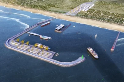 Projeto do Porto Meridional, em Arroio do Sal.<!-- NICAID(15937956) -->