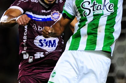CAXIAS DO SUL, RS, BRASIL, 18/02/2024. Juventude x Caxias, clássico Ca-Ju número 287. Jogo válido pela nona rodada do Campeonato Gaúcho (Gauchão 2024) e realizado no estádio Alfredo Jaconi. (Porthus Junior/Agência RBS)<!-- NICAID(15683957) -->