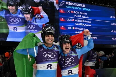 Emanuel Rieder ,Simon Kainzwaldner, Luge