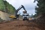 Terreno da BR-285, em São José dos Ausentes, começa a ser preparado para receber pavimentação<!-- NICAID(15521881) -->