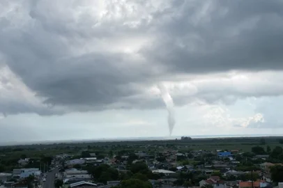 Tromba d'água em Palmares do Sul - Foto: Diego de Luca/Arquivo Pessoal<!-- NICAID(15371075) -->