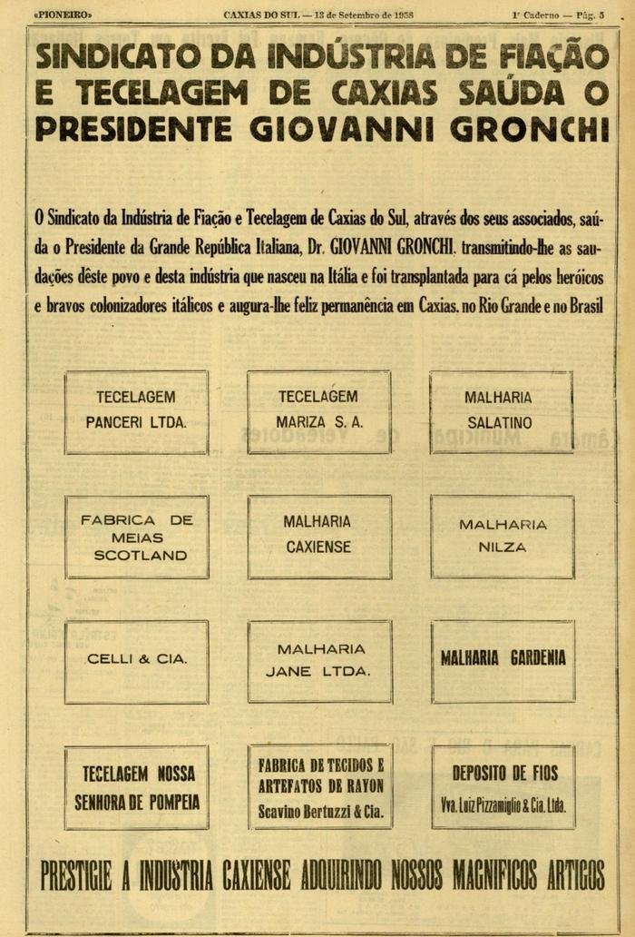 Jornal Pioneiro / Reprodução Jornal Pioneiro / Reprodução