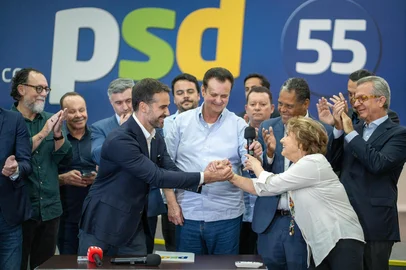Governador do RS, Eduardo Leite, confirma filiação ao PSD.<!-- NICAID(16034171) -->