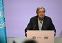Secretário-geral da ONU quer triplicar financiamento para o clima e manda recado a Trump