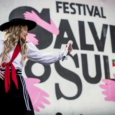 Na foto Luísa SonzaFestival Salve o Sul.Fotos: Staff Images/@staff_images no instagramIndexador: C41 Estudio<!-- NICAID(15784203) -->