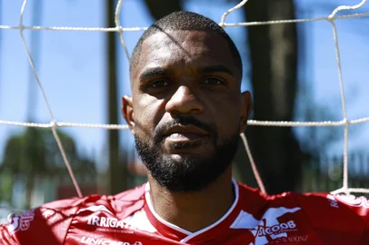 Santa Maria, RS, Brasil — Especial Gauchão 2026. Tairone, atleta do Inter de Santa Maria. *MATERIAL EMBARGADO PARA O ESPECIAL DO GAUCHÃO 2026*Indexador: jeff botega<!-- NICAID(16198207) -->