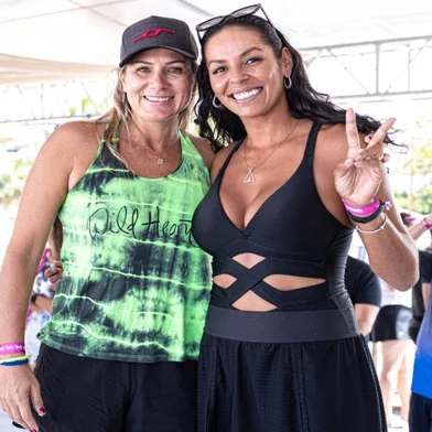 Carol Albuquerque e Paula Pequeno
