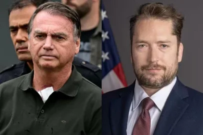 Preso, o ex-presidente Jair Bolsonaro encaminhou solicitação ao Supremo Tribunal Federal (STF) para receber a visita de Darren Beattie na Papudinha – no Complexo Penitenciário da Papuda, em Brasília, onde o ex-presidente cumpre pena de 27 anos e três meses de prisão por tentativa de golpe de Estado.<!-- NICAID(16241859) -->