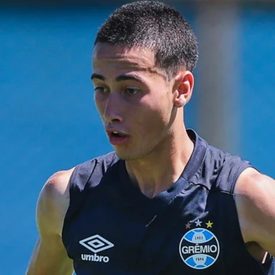Gabriel Silva, meio-campista do Grêmio. <!-- NICAID(15036362) -->