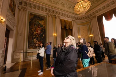Visita ao Palácio Piratini<!-- NICAID(16221449) -->