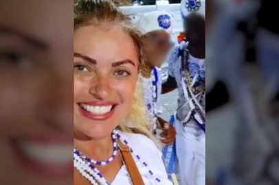 Gisele Madrid Spencer Cesar, de 50 anos, foi presa pela Delegacia Especializada de Combate ao Racismo e à Intolerância Religiosa (Decrin), em Salvador (BA)