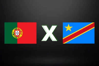 Arte GZH escudos, copa do mundo, portugal, RD do Congo