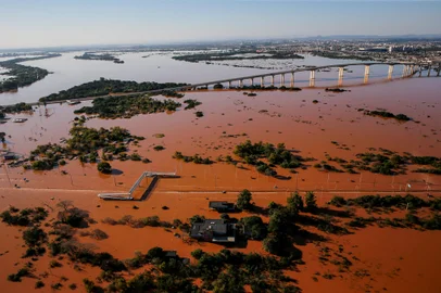 PORTO ALEGRE, RS, BRASIL - Situação da Capital, durante a cheia que atinge o Rio Grande do Sul. FOTO: DUDA FORTES, AGÊNCIA RBS<!-- NICAID(15756946) -->