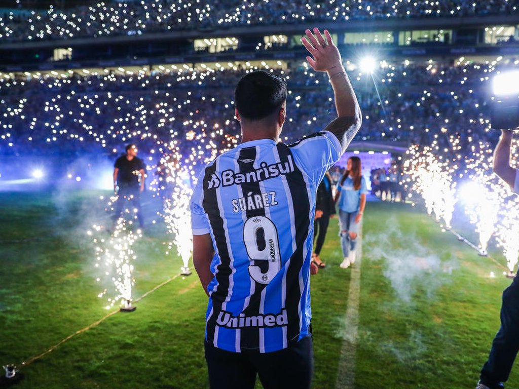 Suárez pode fazer último jogo pelo Grêmio na Arena contra o Goiás -  Notícias - Galáticos Online