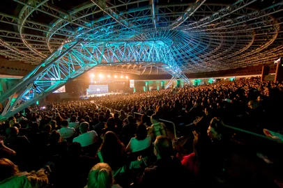 Conferência Mentes Brilhantes reúne público de 3,5 mil pessoas no Auditório Araújo Vianna. Na foto, Foto: Edu Defferrari / Mentes Brilhantes /  Divulgação<!-- NICAID(15571878) -->