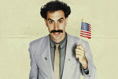 Borat 92006), com Sacha Baron Cohen<!-- NICAID(14727805) -->
