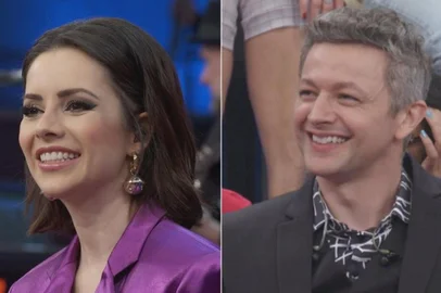 Sandy e Lucas Lima no Altas Horas<!-- NICAID(15556321) -->