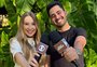 Comunicadora gaúcha Mari Araújo estreia programa de TV ao lado de Matheus Vargas, filho do sertanejo Leonardo