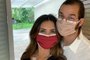 Fátima Bernardes e o namorado, Túlio Gadêlha, reforçam importância do uso da máscara<!-- NICAID(14807190) -->