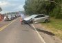 Motorista envolvido em colisão contra ônibus na RS-020 é preso por tentar matar companheira no acidente