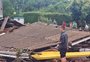 Famílias ficam desalojadas após rios transbordarem em Barra do Rio Azul