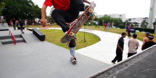 Se revitaliza el skate park de Praça México;  ver mejoras