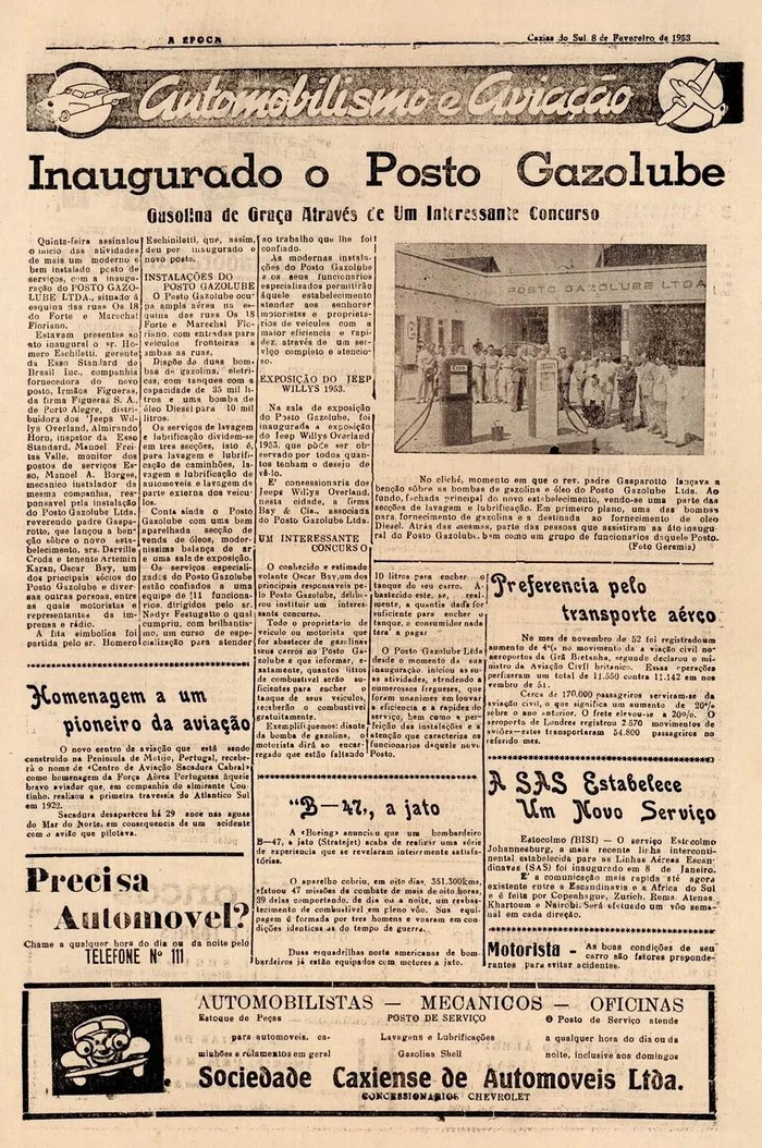 Jornal A Época / reprodução Jornal A Época / reprodução