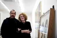 PORTO ALEGRE, RS, BRASIL, 09-06-2026:  Galeria Bolsa de Arte reabre em sociedade com grupo Almeida & Dale. Na foto, os sócios donos da Bolsa de arte, Antonio Almeira e Marga Pasqualli. Fotos: Duda Fortes/Agencia RBS<!-- NICAID(16302872) -->