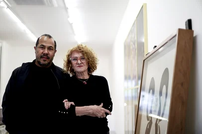 PORTO ALEGRE, RS, BRASIL, 09-06-2026:  Galeria Bolsa de Arte reabre em sociedade com grupo Almeida & Dale. Na foto, os sócios donos da Bolsa de arte, Antonio Almeira e Marga Pasqualli. Fotos: Duda Fortes/Agencia RBS<!-- NICAID(16302872) -->