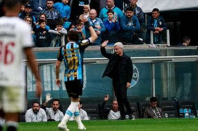 PORTO ALEGRE, RS, BRASIL, 12-09-2026: Grêmio e Vasco pelo campeonato Brasileiro 2026, na Arena. Foto: Duda Fortes/Grupo RBS<!-- NICAID(16364728) -->
