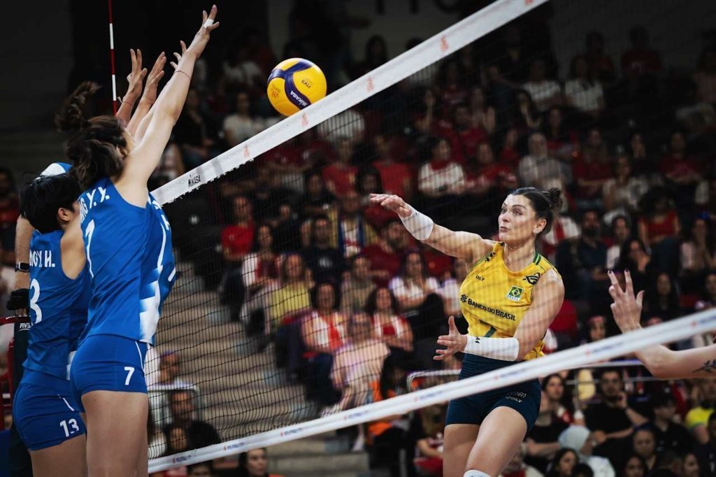 liga das nações de voleibol feminino