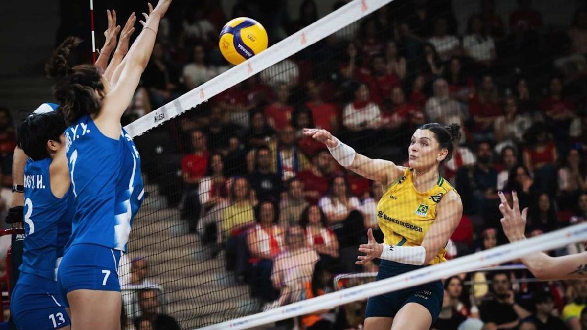 liga das nações de voleibol feminino