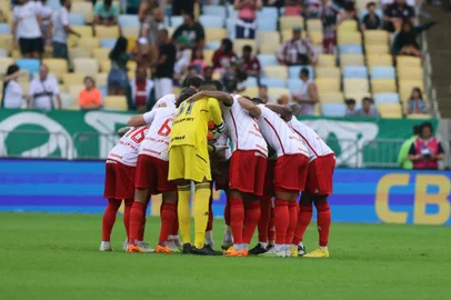 Partida entre as equipes do Fluminense e do Internacional, válida pela 14ª rodada do Campeonato Brasileiro 2023, série A, realizada no Estádio Jornalista Mário Filho, o Maracanã, na zona norte do Rio de Janeiro, neste domingo, 09 de julho de 2023.Indexador: ricardo duarte<!-- NICAID(15477900) -->